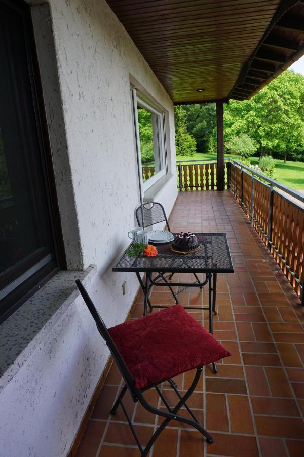 Ferienwohnung Oettersbach ポッペンハウゼン エクステリア 写真